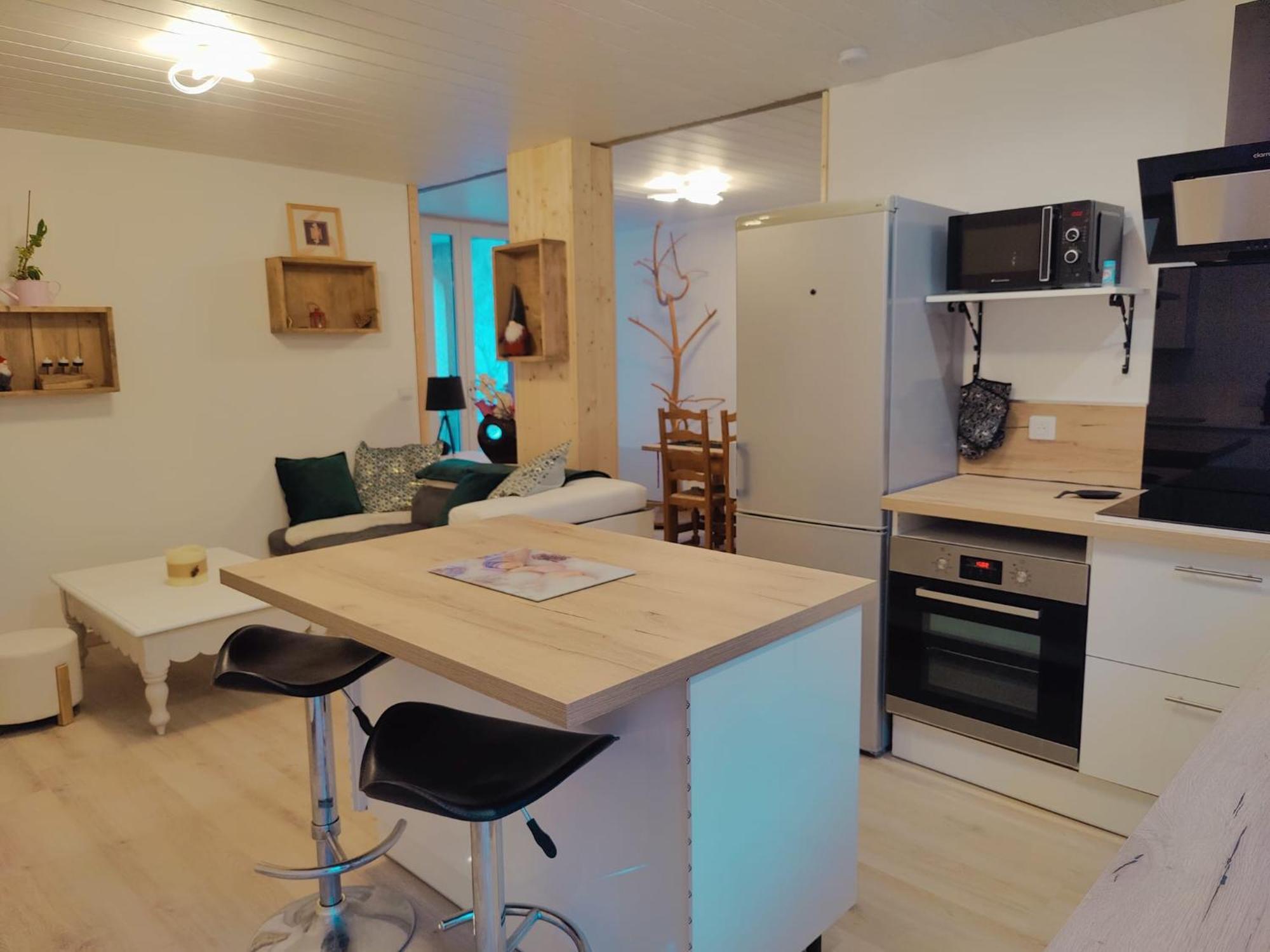 Ferienwohnung Location Marjori - T2 Le Roselin Le Lauzet-Ubaye Exterior foto