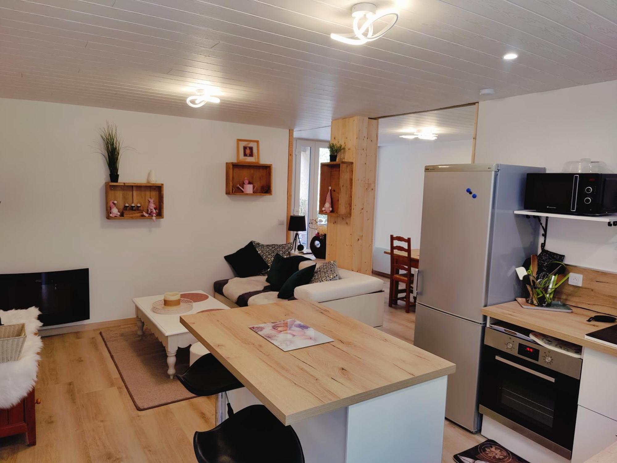 Ferienwohnung Location Marjori - T2 Le Roselin Le Lauzet-Ubaye Exterior foto